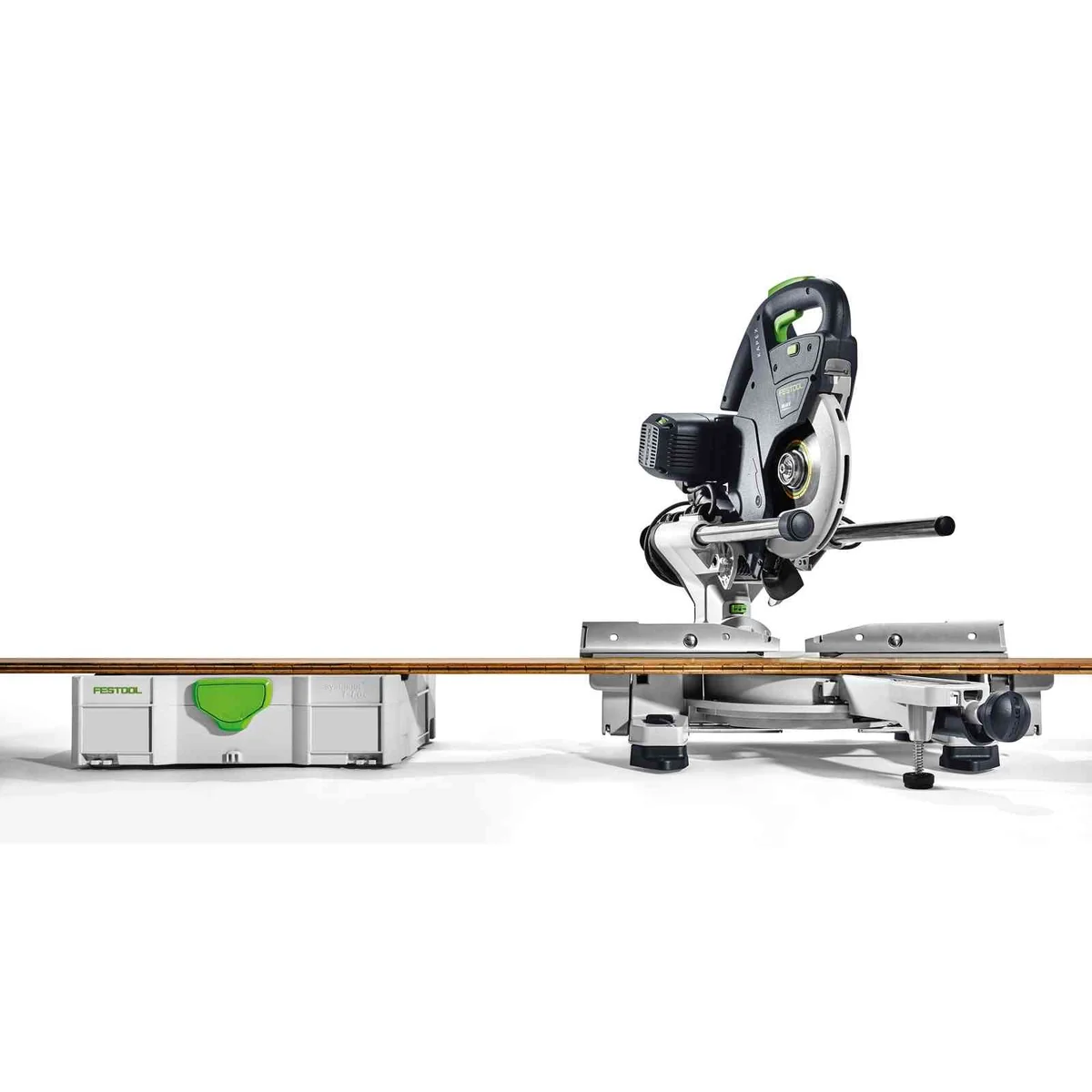 Fierastrau circular stationar cu sanie de glisare, 1200 Wati, turatie 3500 rpm, Festool Kapex KS 60 E - set (561728)