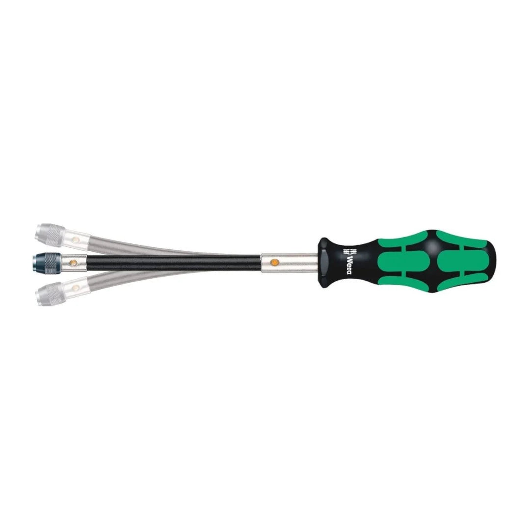 Surubelnita cu adaptor pentru biti marimea ¼”, Wera 392, tija flexibila 177 mm, maner ergonomic 05028160001