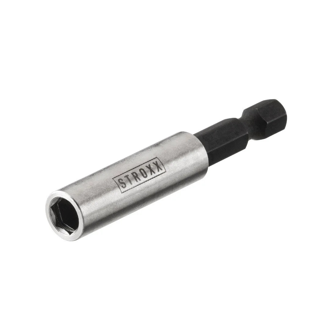 Set 5 adaptori magnetici pentru biti STROXX Impact, marimea ¼” x 60 mm, in cutie din plastic