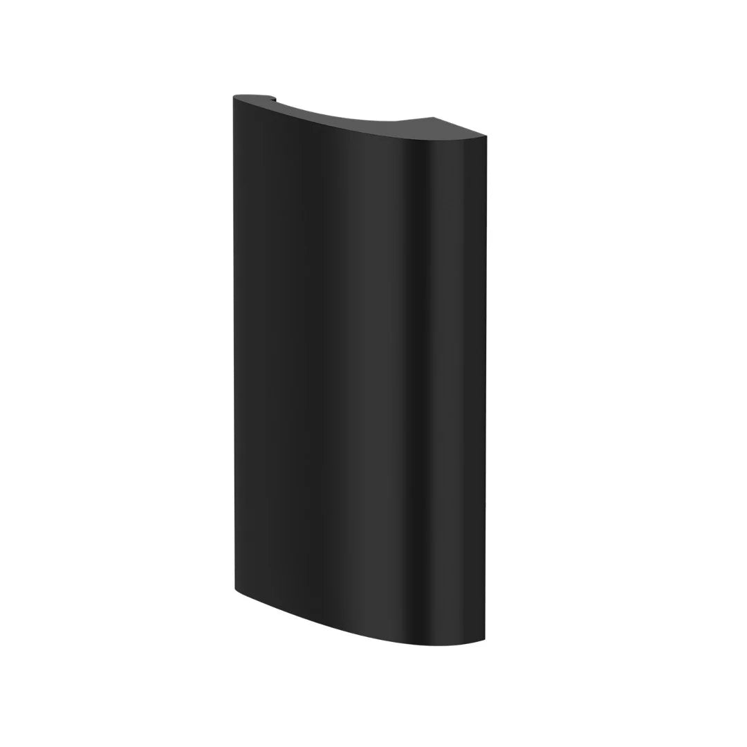 Maner usa tip scoica, tragator, De Luxe, din aluminiu, culoare negru mat RAL 9005