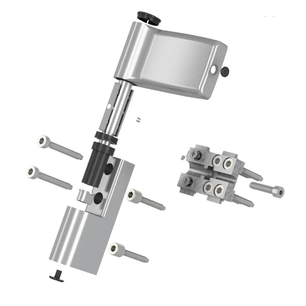 Balama usa termopan Medos Joker, reglabila 3D, greutate max usa 120 kg, inaltime cercevea 18.75-22.25 mm, negru mat RAL9005