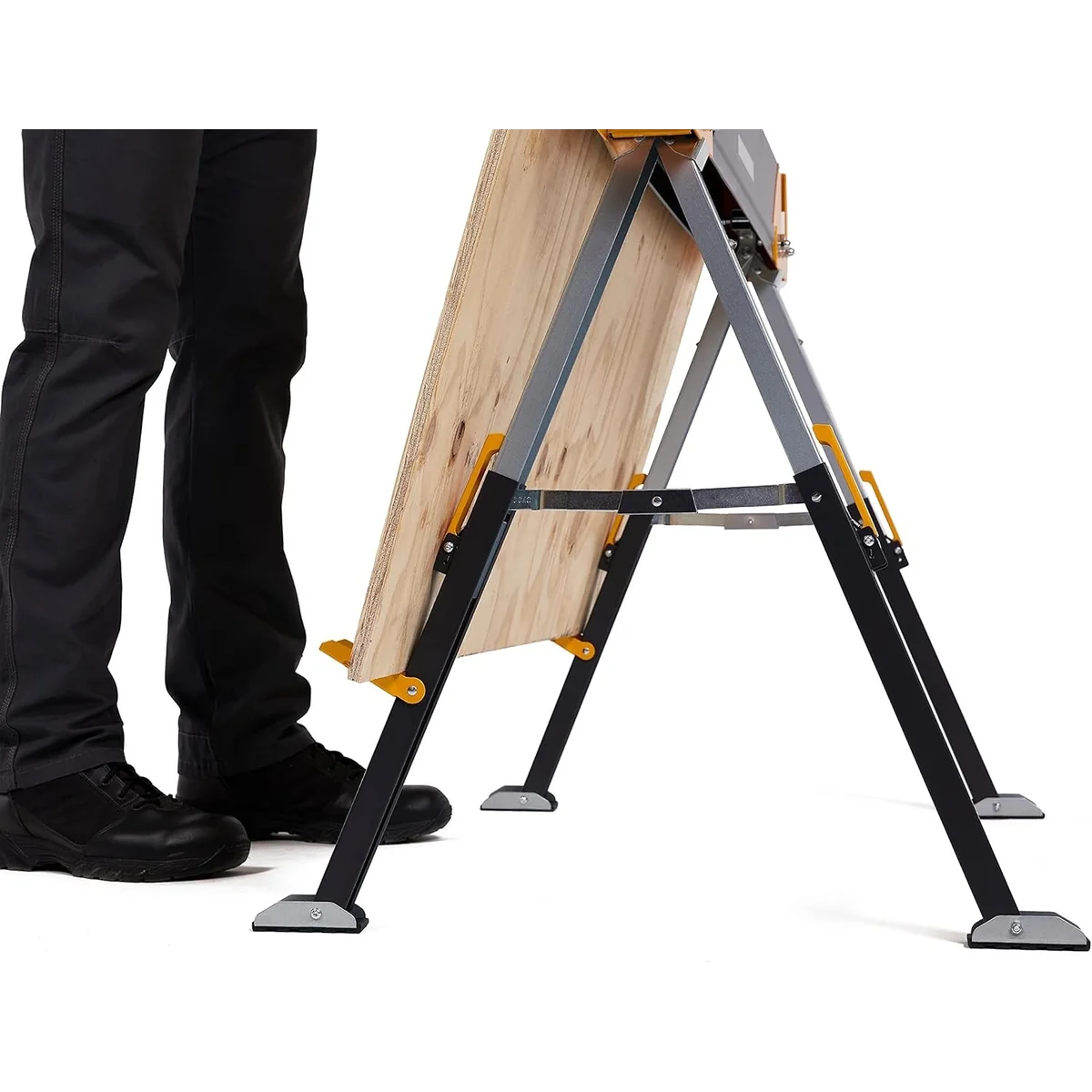 Set banc de lucru, 2 capre pliabile, Toughbuilt TB-C650-2, capacitate 1180kg