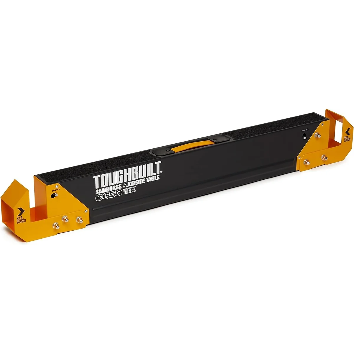 Set banc de lucru, 2 capre pliabile, Toughbuilt TB-C650-2, capacitate 1180kg