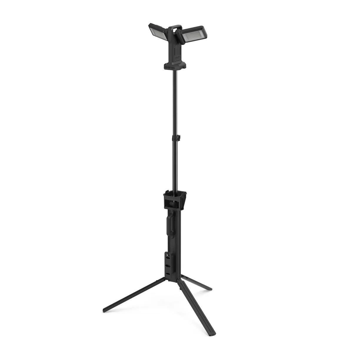 Lampa de lucru STROXX TWIN HEAD, led, doua surse de lumina pliabile rotative independent, 14000 lumeni, stativ inclus, reglabila