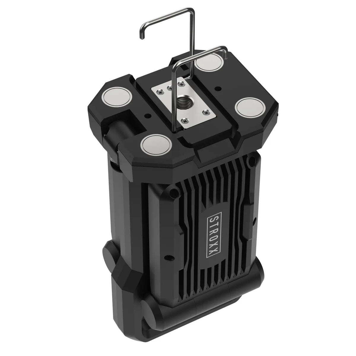 Lampa de lucru STROXX TWIN HEAD, led, doua surse de lumina pliabile rotative independent, 14000 lumeni, stativ inclus, reglabila