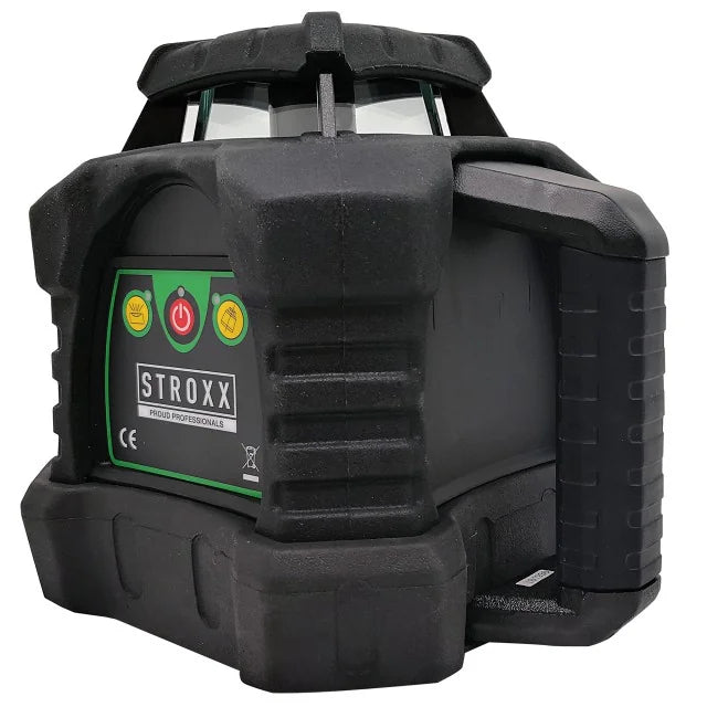 Nivela laser rotativa STROXX, cu telecomanda si detector laser, diametru masurare 500 m, fascicul verde 9072658