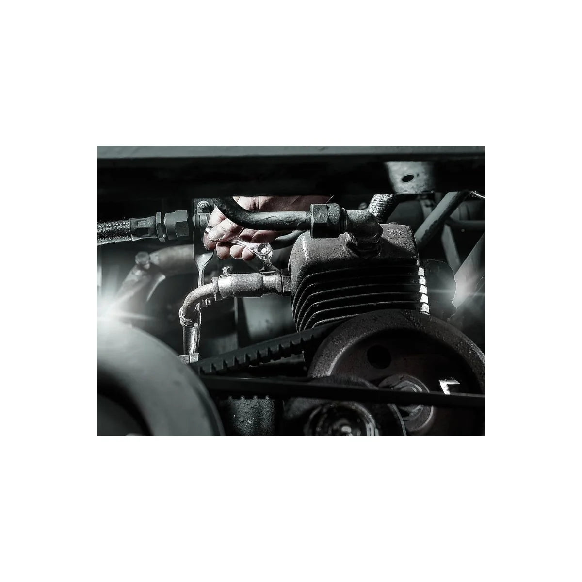 Antrenor cheie cu clichet Wera 8001 A Zyklop Mini 1 pentru spatii inguste, cuplu max. 60 NM, adaptor ¼ inclus, 05073230001