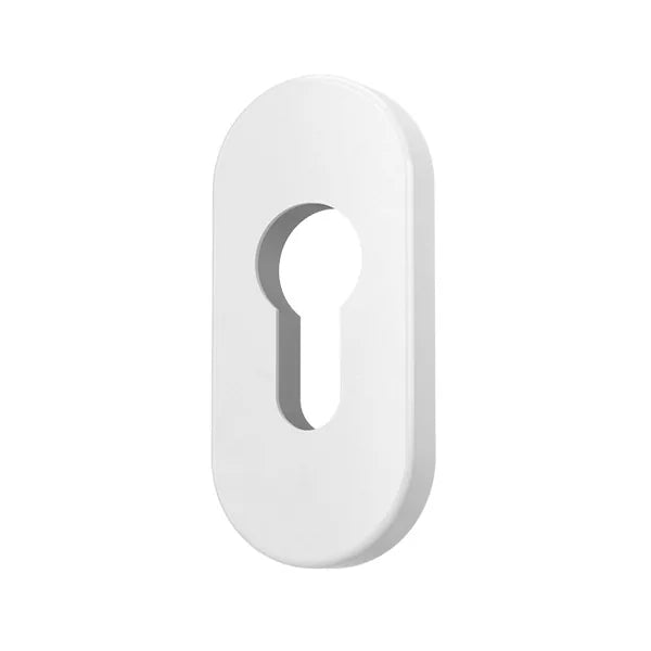 Aparatoare pentru cilindru, Medos, 1 bucata, forma rotunjita, grosime 9 mm, culoare alb