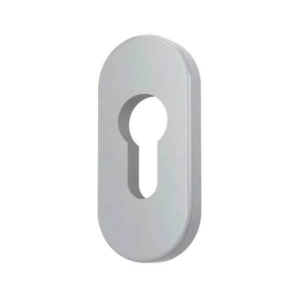 Aparatoare pentru cilindru, Medos, 1 bucata, forma rotunjita, grosime 9 mm, culoare argintiu mat