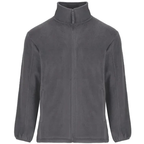 Jacheta barbati Artic, marimea 2XL, din material polar fleece, culoare gri