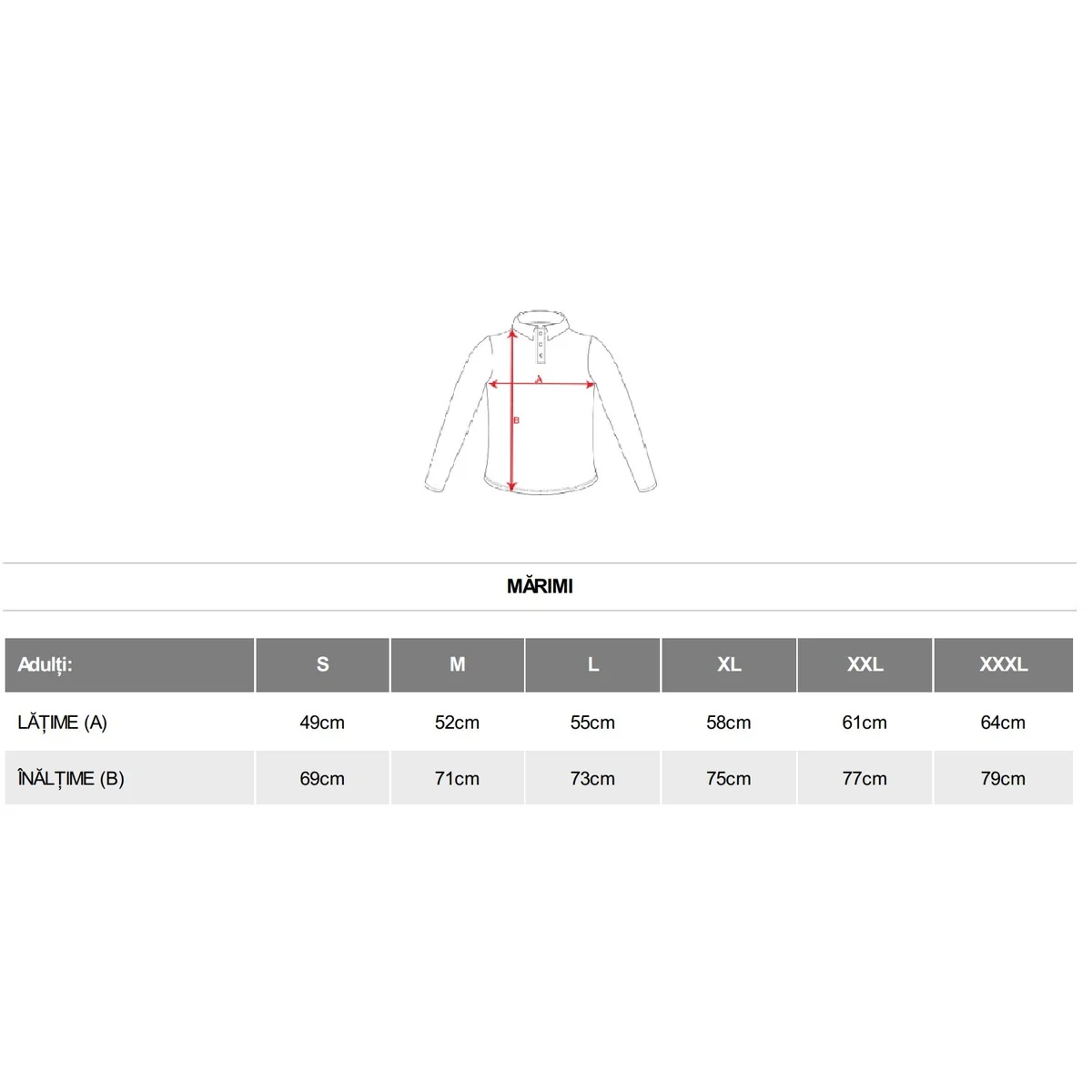 Tricou barbati cu maneca lunga Estrella, marimea 2XL, bumbac, culoare alb