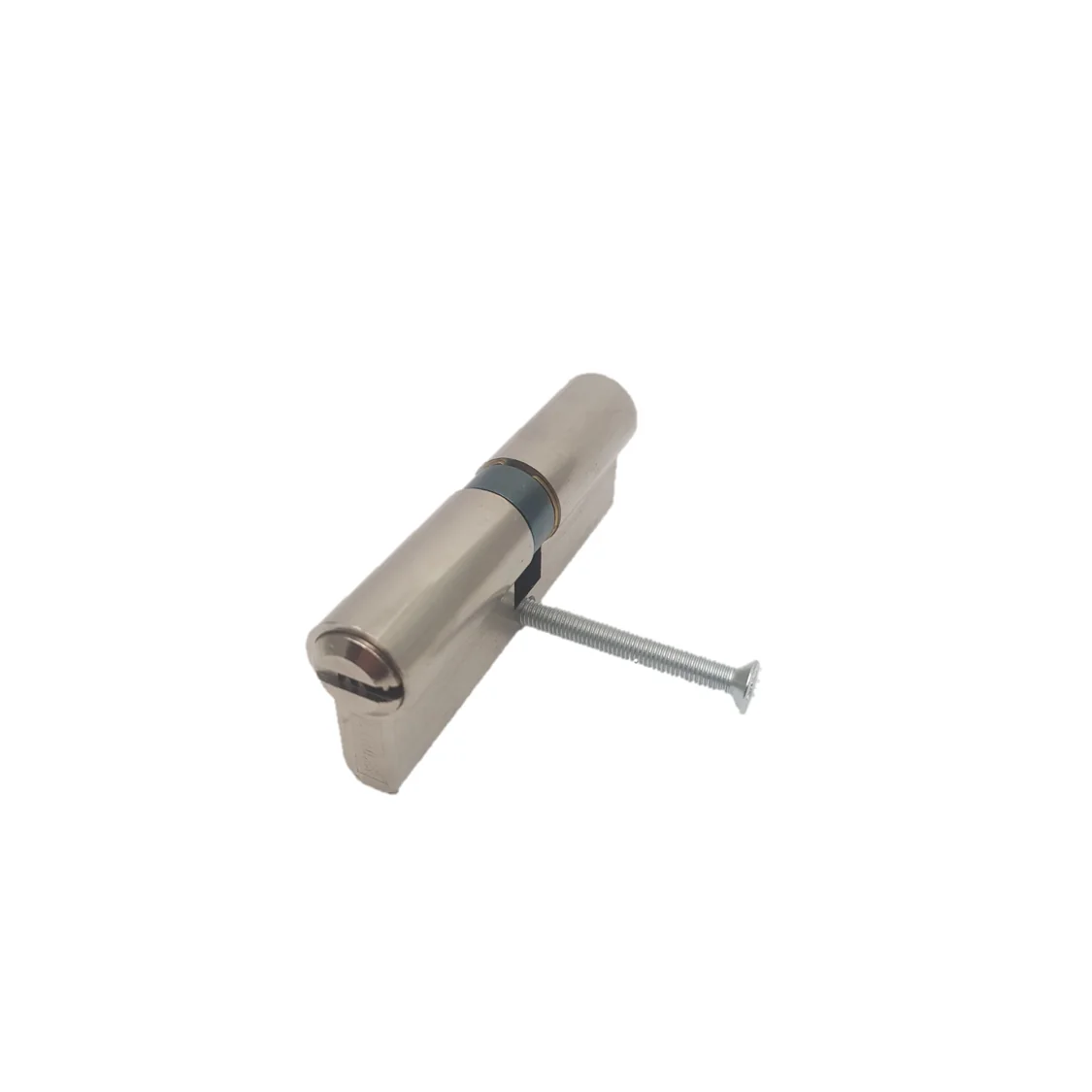 Butuc usa, cilindru, STROXX, dimensiune 40 x 40 mm, din alama, cheie cu amprenta, surub de fixare, 5 chei