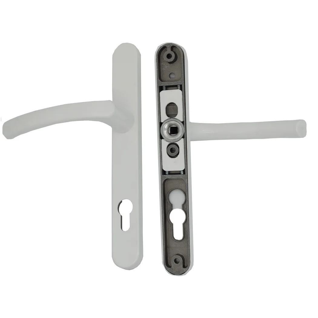 Maner usa termopan, blaugelb DGT35, exterior, 92 x 35 mm, material aluminiu, fara accesorii de prindere, culoare alb RAL 9016