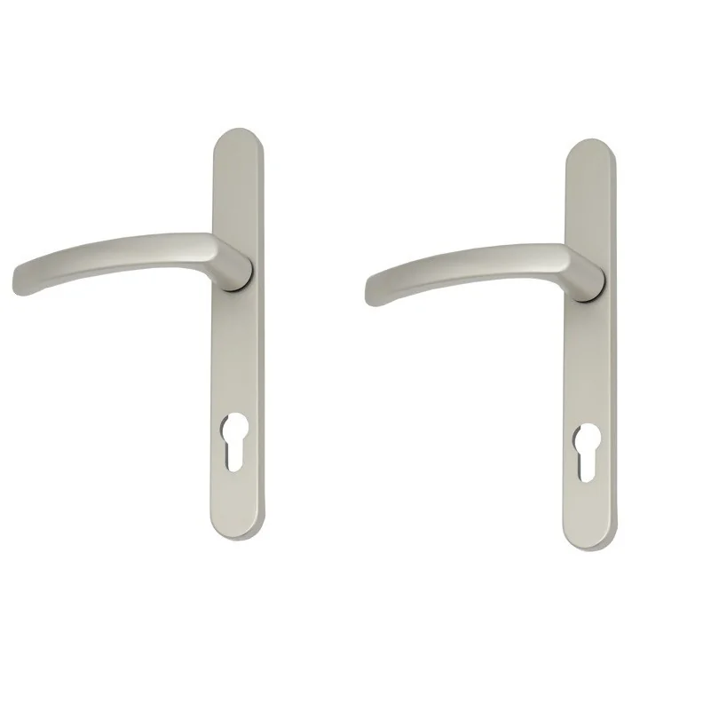 Maner usa termopan, blaugelb DGT35, exterior, 92 x 35 mm, material aluminiu, fara accesorii de prindere, culoare titan F9