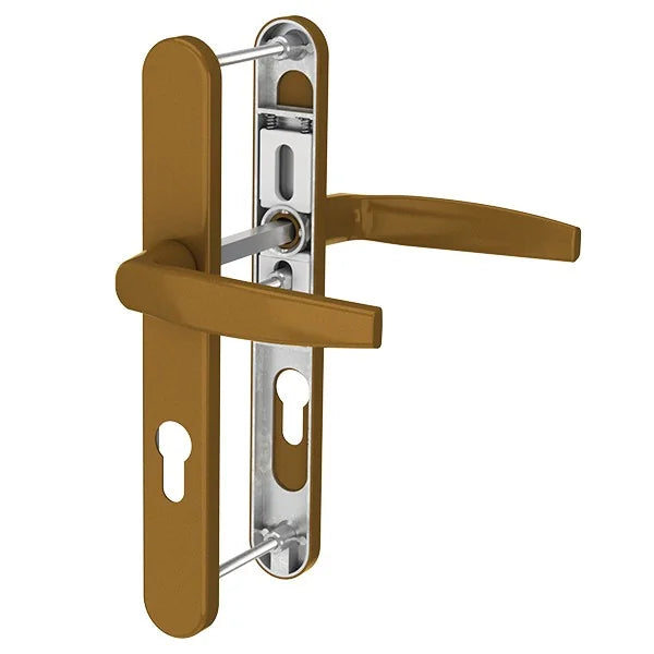 Maner usa termopan, Victory, exterior, 92 x 25 mm, cu arc, material aluminiu, culoare bronz