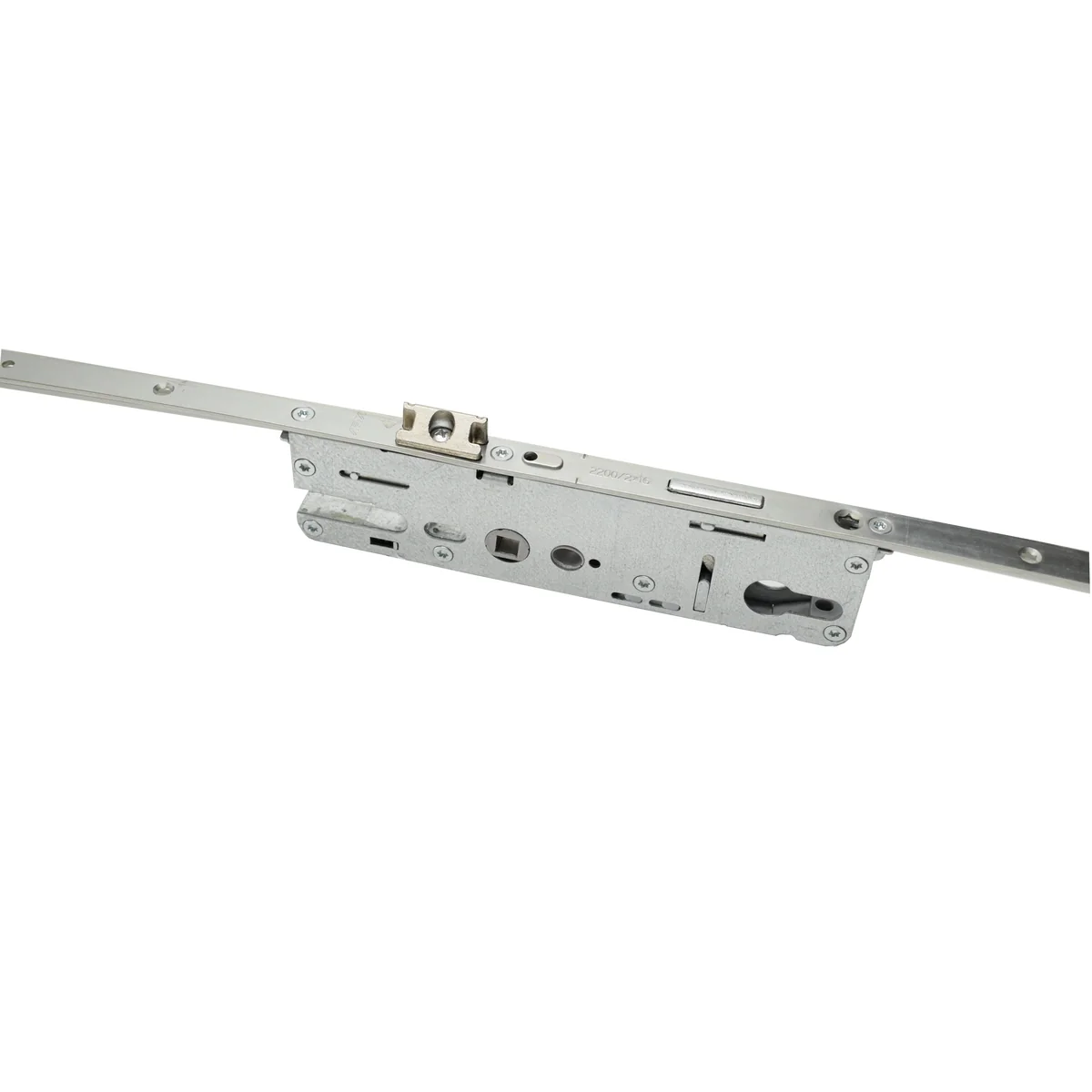 Broasca inchidere multipunct cu 4 role, ARX, dornmass 35 mm, interax 92 mm, placa frontala 16 mm, actionare din maner