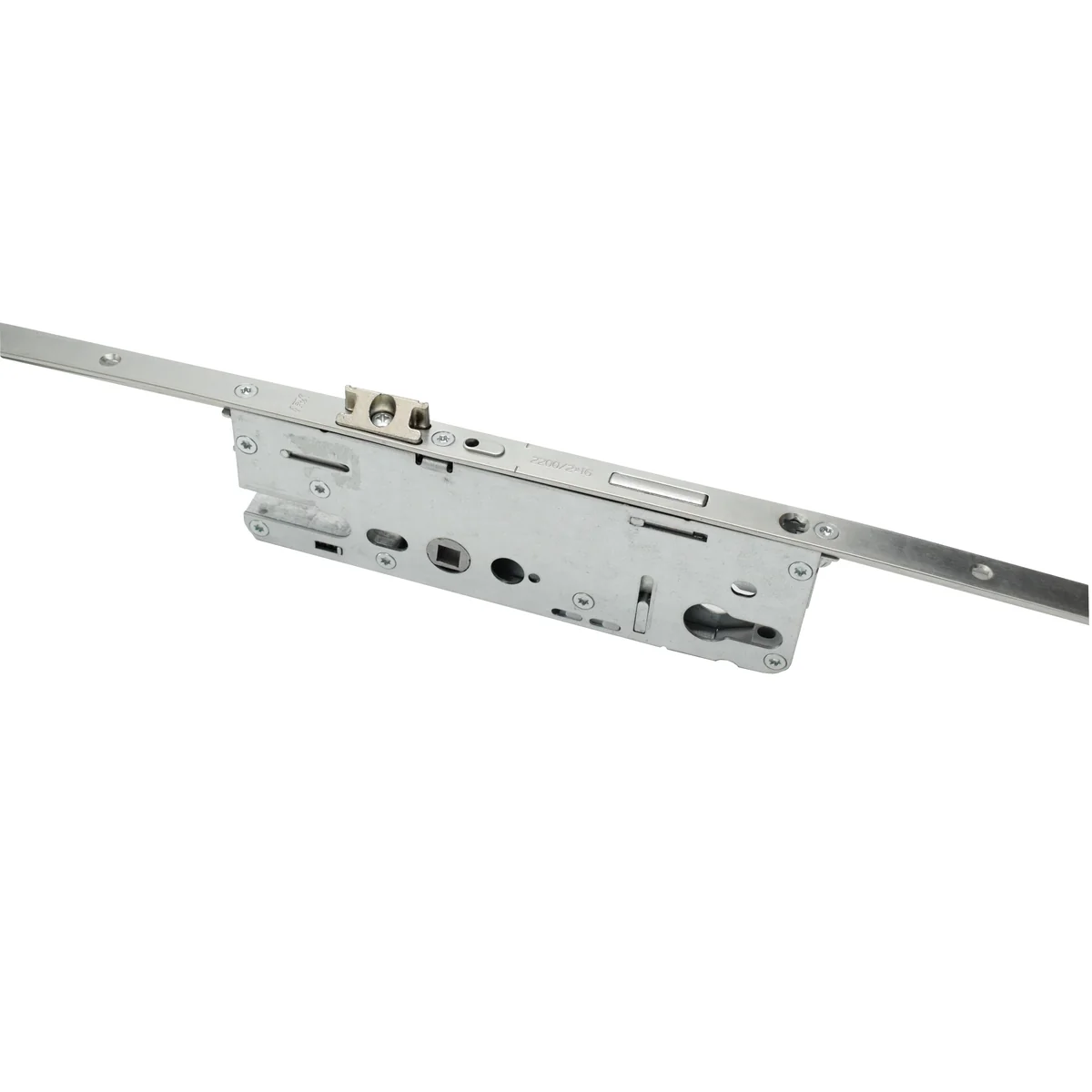 Broasca inchidere multipunct cu 4 role, ARX, dornmass 45mm, interax 92 mm, placa frontala 16 mm, actionare din maner