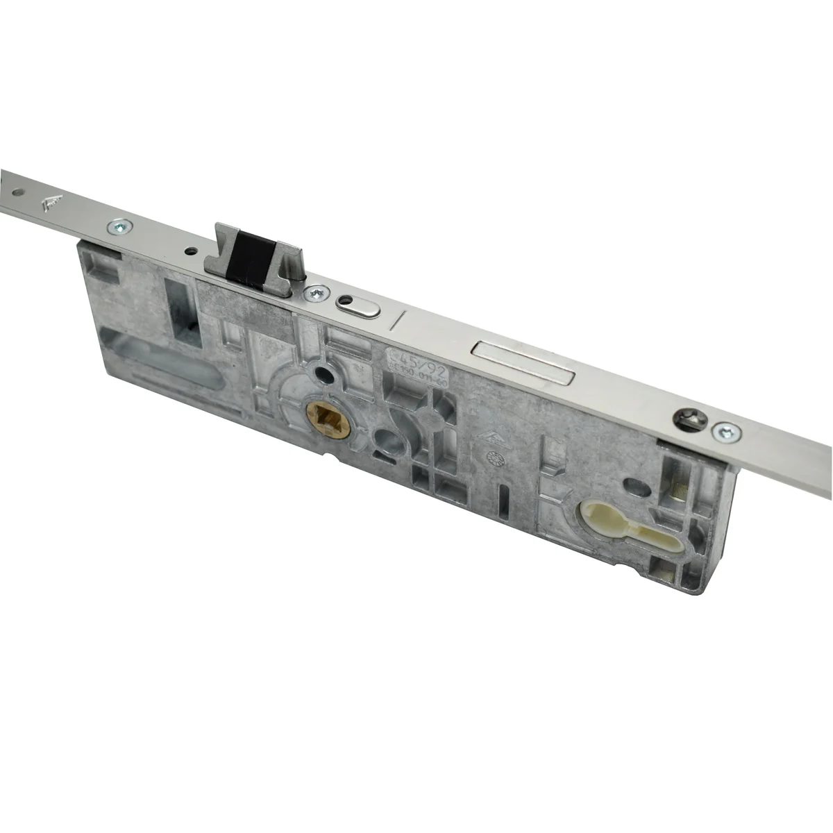 Broasca inchidere multipunct cu 4 puncte cap ciuperca, ROTO, dornmass 45 mm, interax 92 mm, placa 16 mm, actionare din cheie