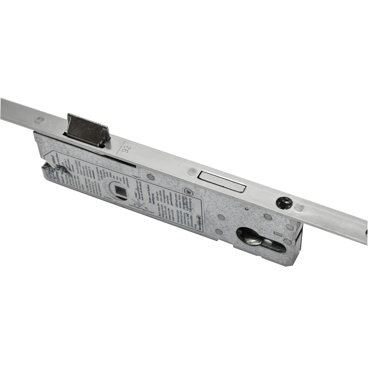 Broasca inchidere multipunct cu 4 puncte tip rola, Winkhaus, dornmass 35 mm, interax 92 mm, actionare din maner