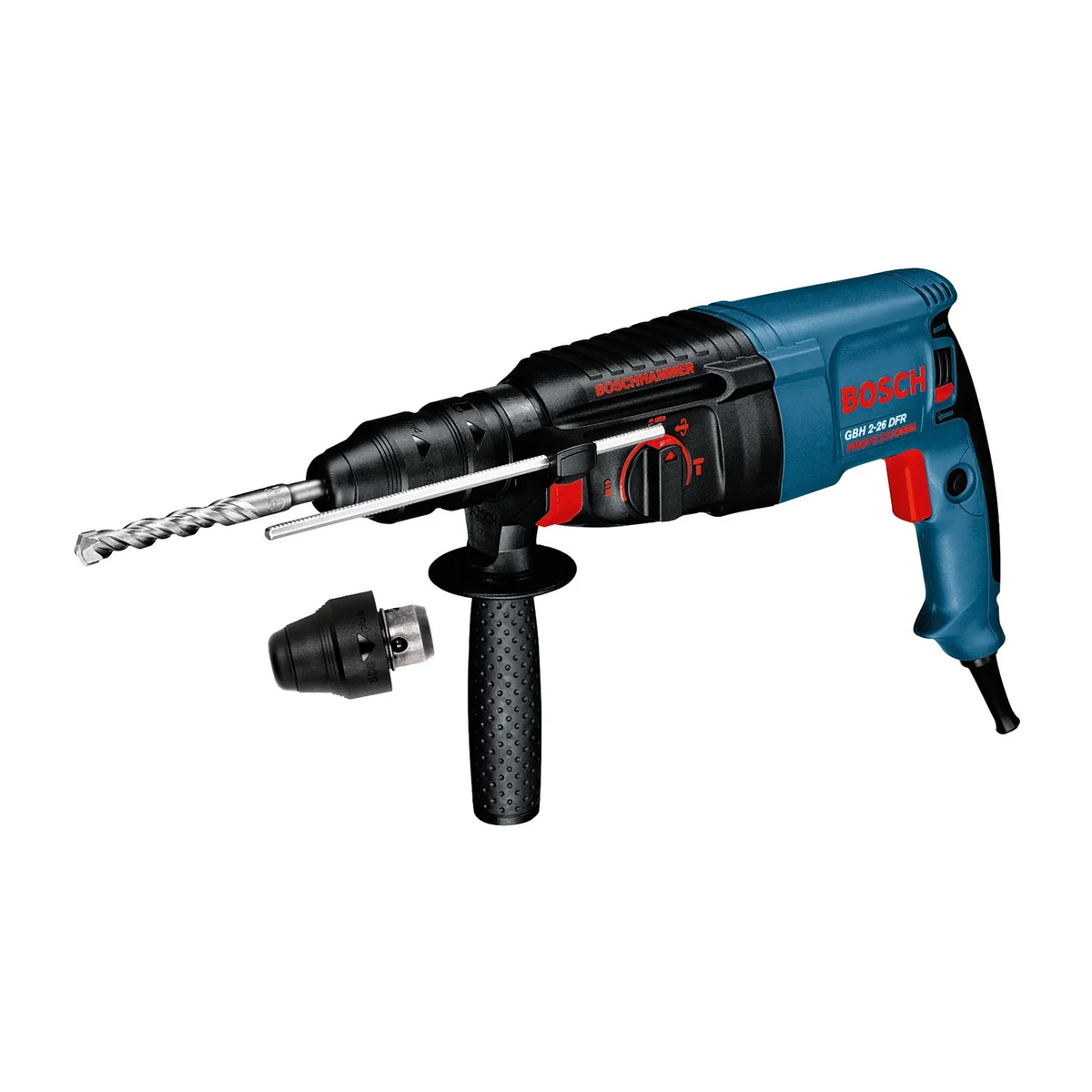 Ciocan rotopercutor Bosch Professional GBH 2-26 DFR, 800 Wati, cu sistem de prindere SDS plus (0611254768)