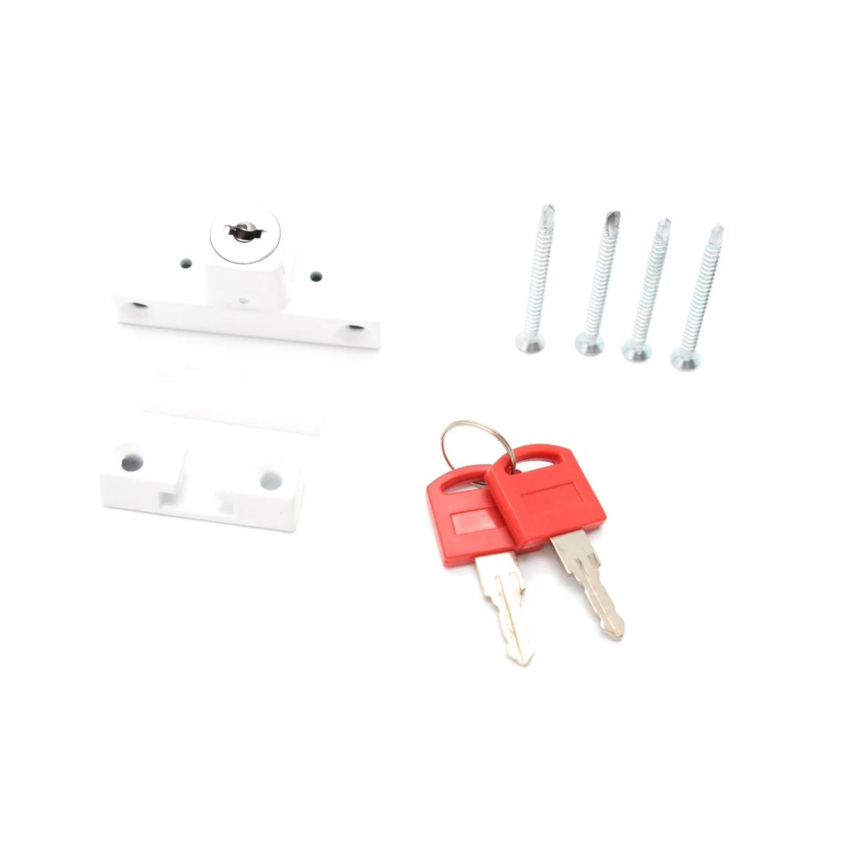 Dispozitiv de siguranta pentru copii impotriva deschiderii ferestrelor, culoare alba