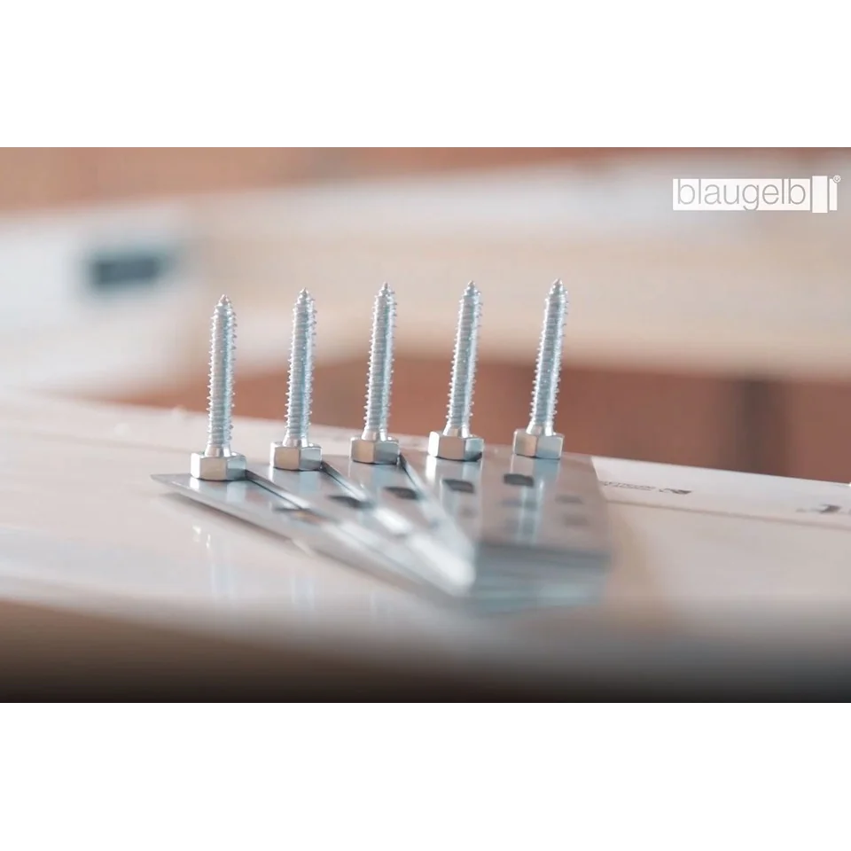 Ancora de montaj Blaugelb Protect lungime 150 mm cu surub de ajustare de 50 mm