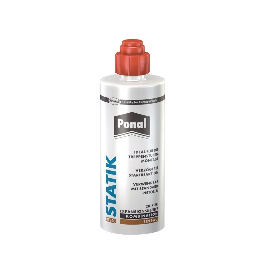 Adeziv bicomponent de expansiune, Ponal PUR 2K PNA10, 165 grame, aplicare cu pistol