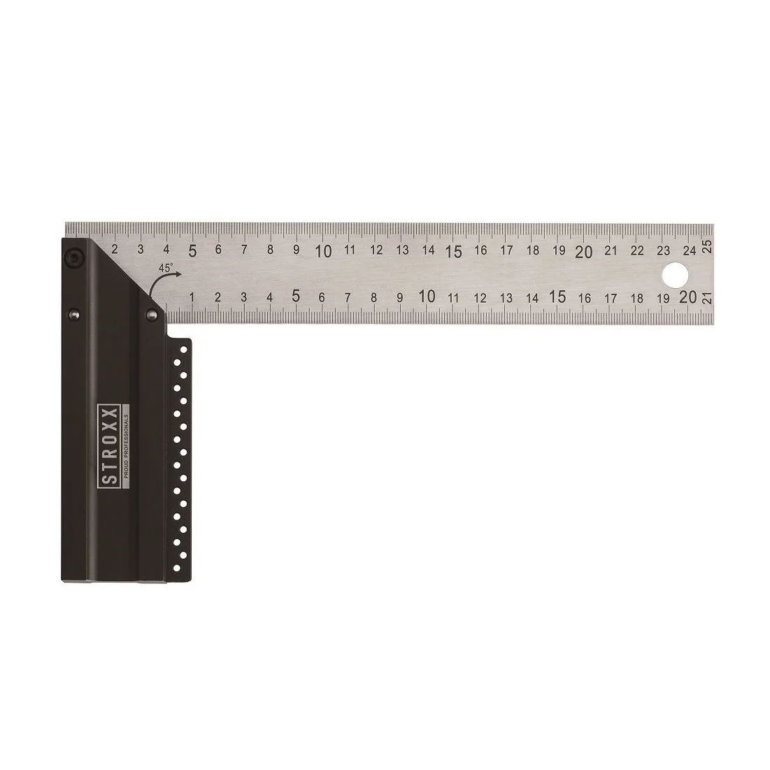 Echer fix multifunctional, STROXX, lungime 250 mm