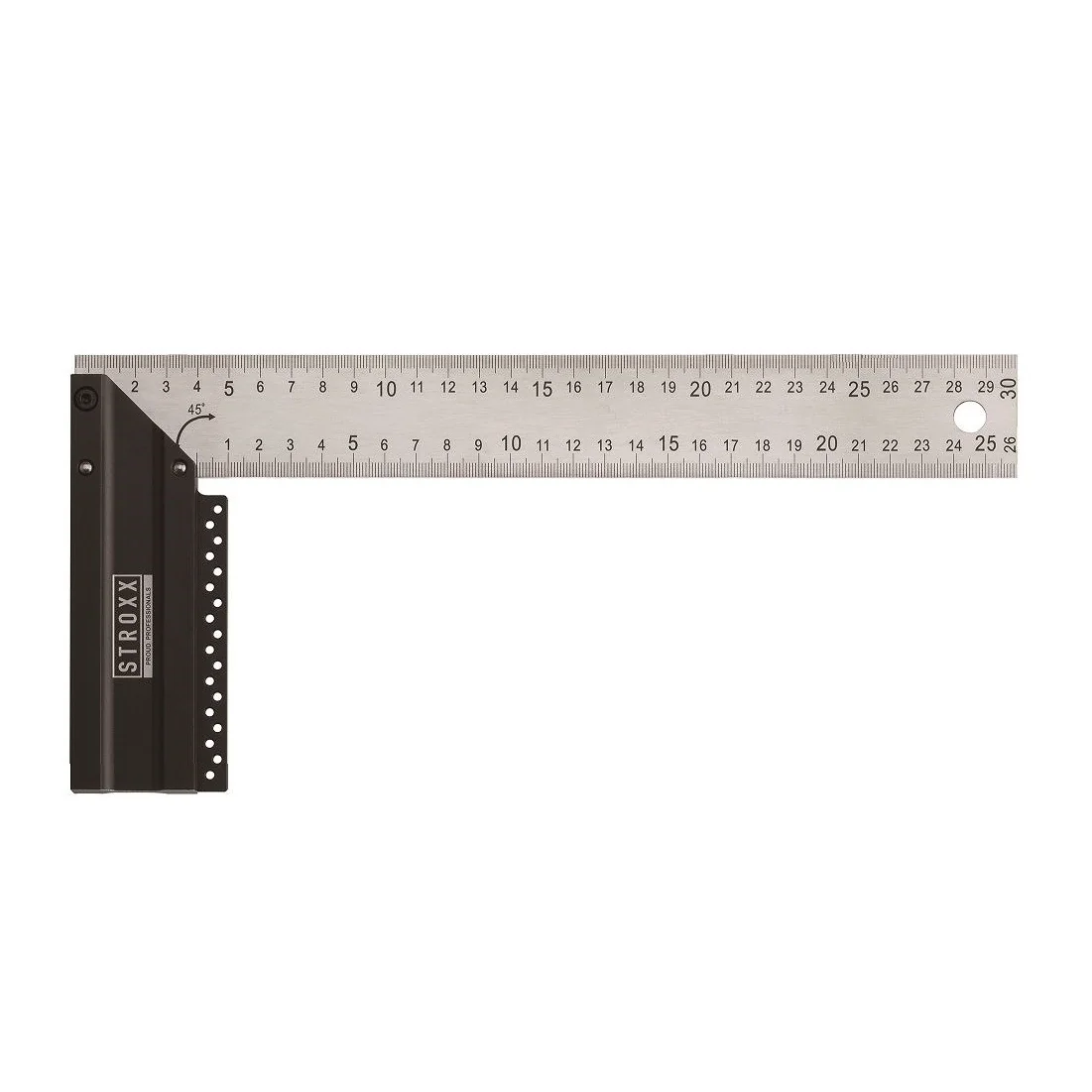 Echer fix multifunctional, STROXX, lungime 300 mm